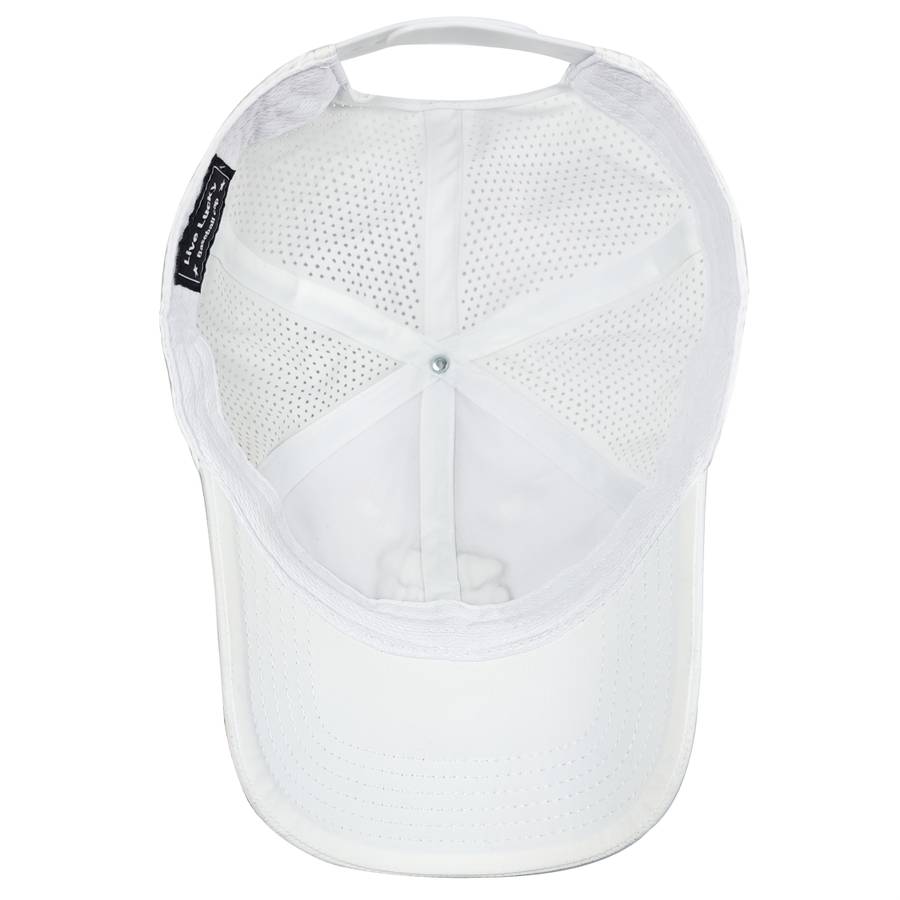 Lucky Life Embroidered Four-Leaf Clover Baseball Cap 100% Polyester Sports Hat