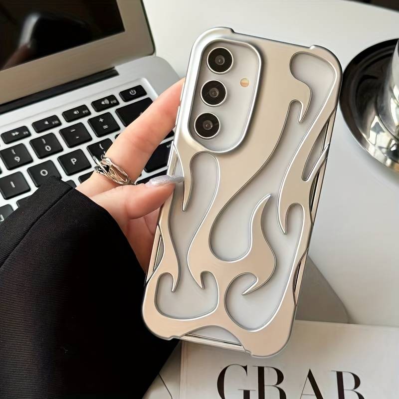 1pc  silvery  For Samsung Galaxy S22 Ultra 5G Phone Cases