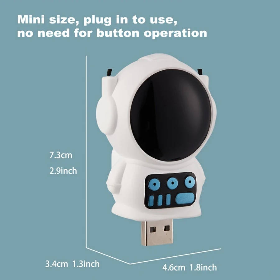 1pc Air Purifier, Plug And Play No Button Operation Auto Run Low Power Consumption USB Power Supply
