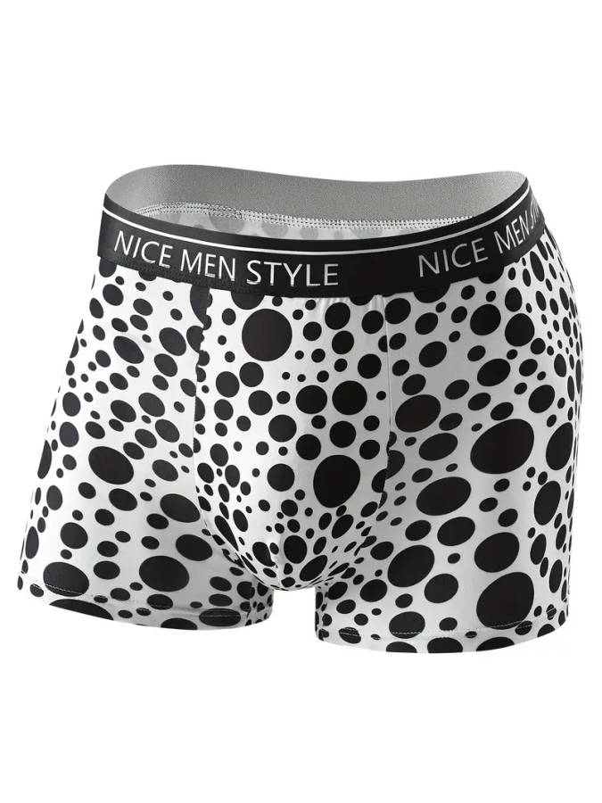 4pcs Men's Boxer Briefs Size M Breathable Stretchy Quick-Dry Casual Sports Shorts