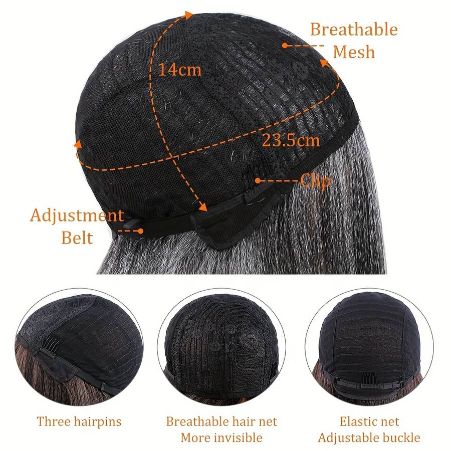 1Pc A1B 35.56cm Fashion Design Wig