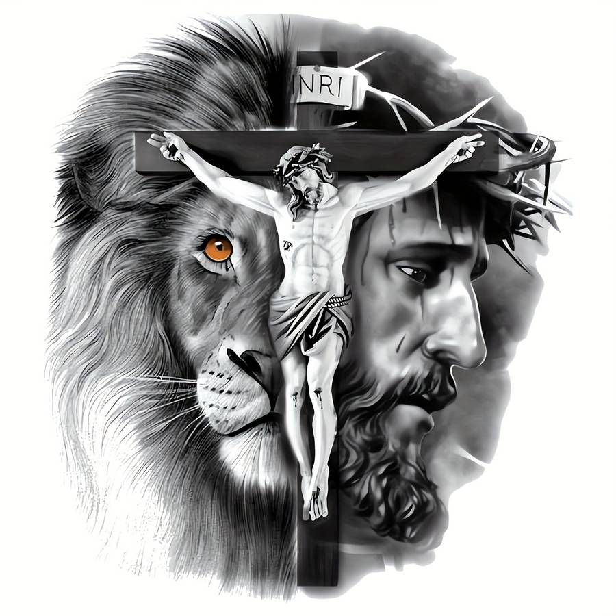 10pcs  Jesus Christian Themed Stickers
