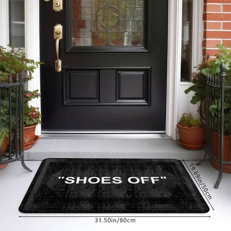 1Pc Back 19.69x31.50inch 50x80cm Floor Mat