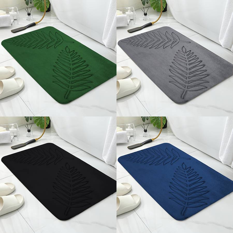 1Pc Dark Gray 15.74x23.62inch 40x60cm Floor Mat