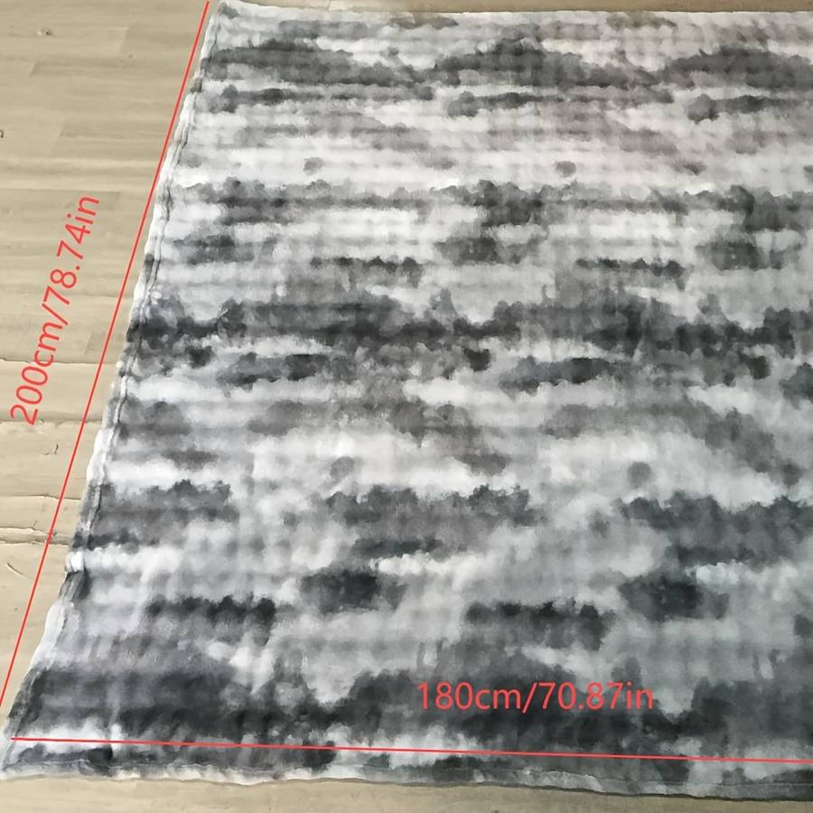 1ps Blanket Color Dark Gray size 1.0x1.5m 39x59inch
