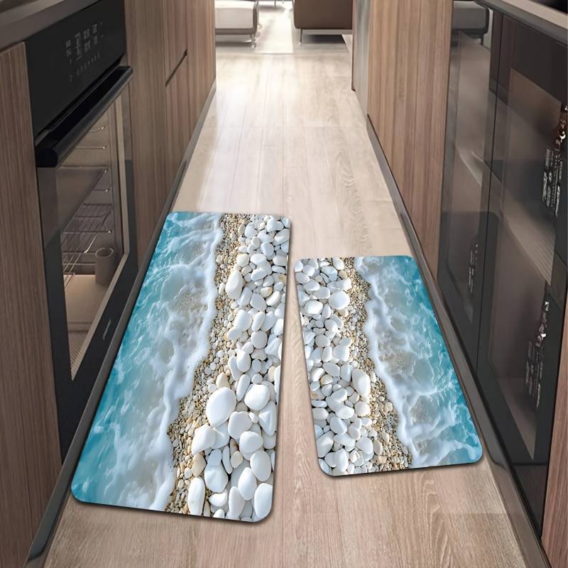 1Pc Blue 31.49x47.24inch 80x120cm Floor Mat