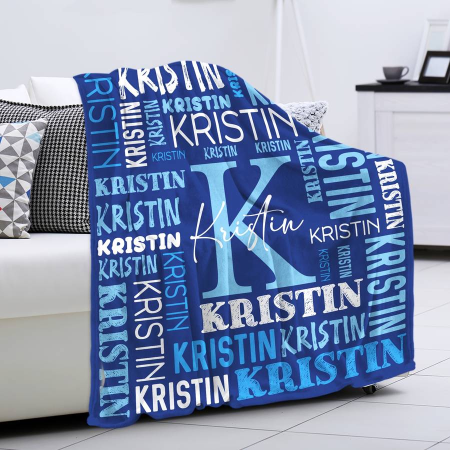 1ps Blanket Color Cyan size 51 x 59in 130 x 150cm