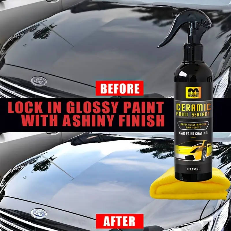 1pc Ultimate Shield Ceramic Coating for Cars Advanced Hydrophobic Formula Enhanced Shine Super Prote