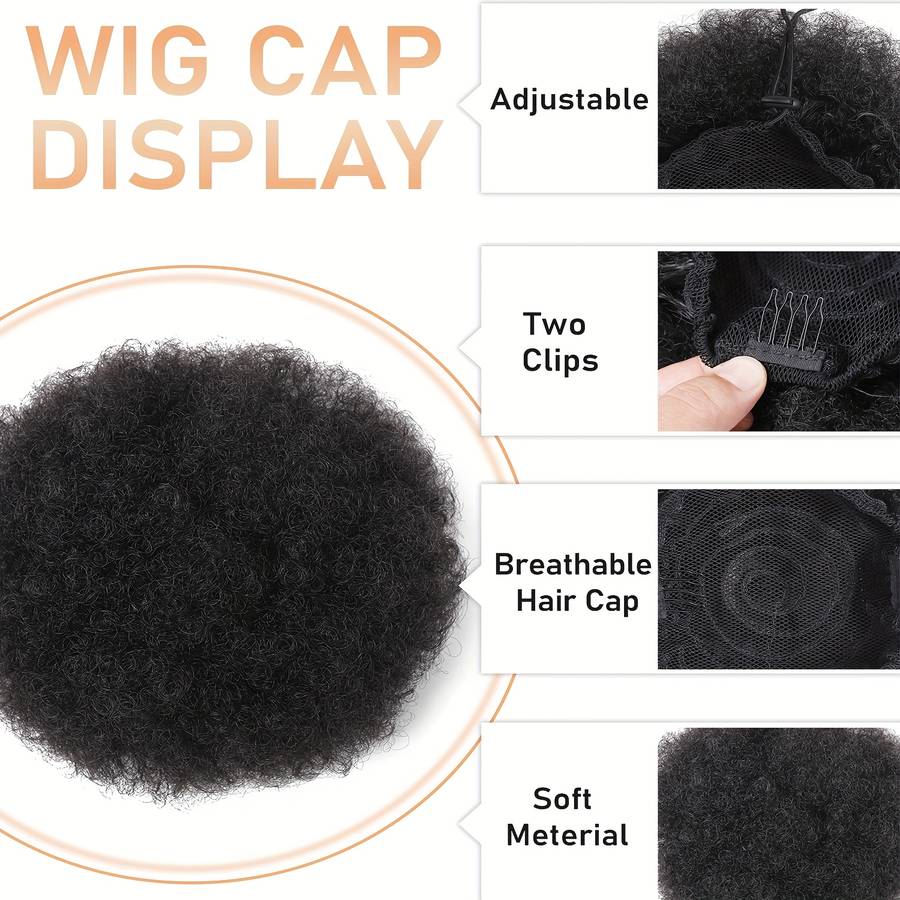 1Pc 55C 20.32cm Fashion Design Wig