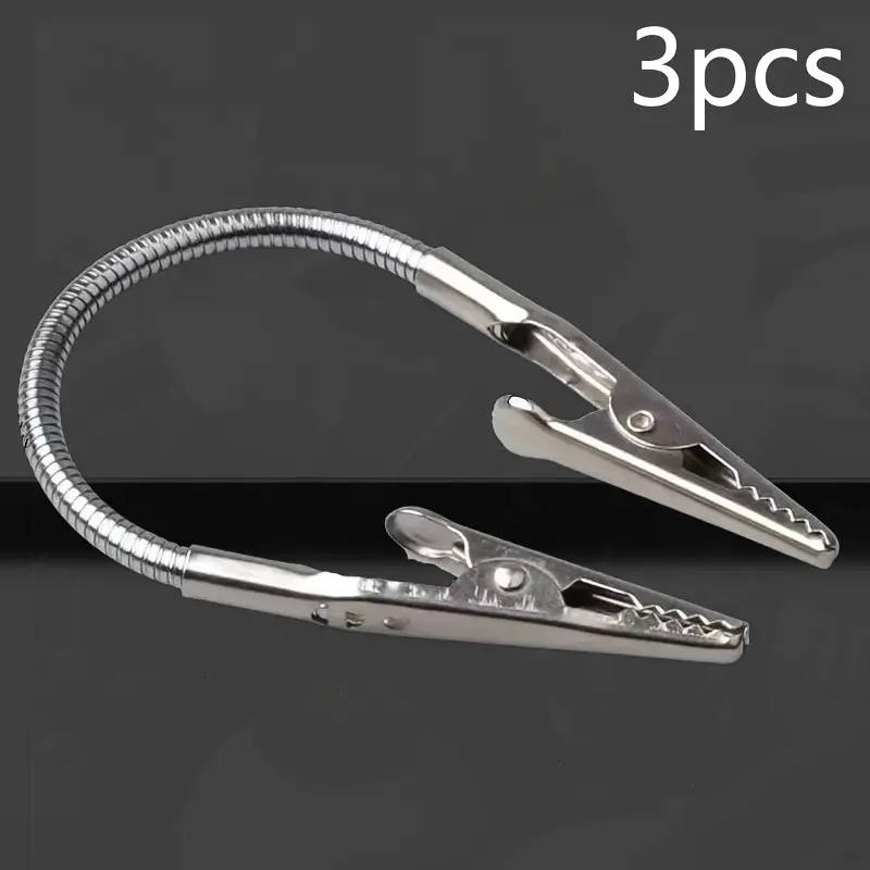 3pcs Multi-Purpose Double-Ended Alligator Clip Bracket