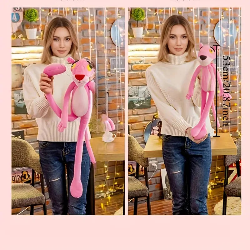 Disney Cartoon Cute Pink Panther Plush Toy