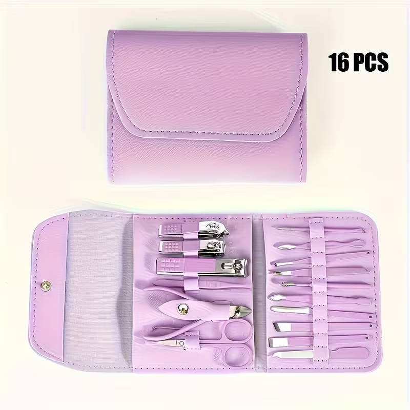 16Pcs Professional Nail Care Set