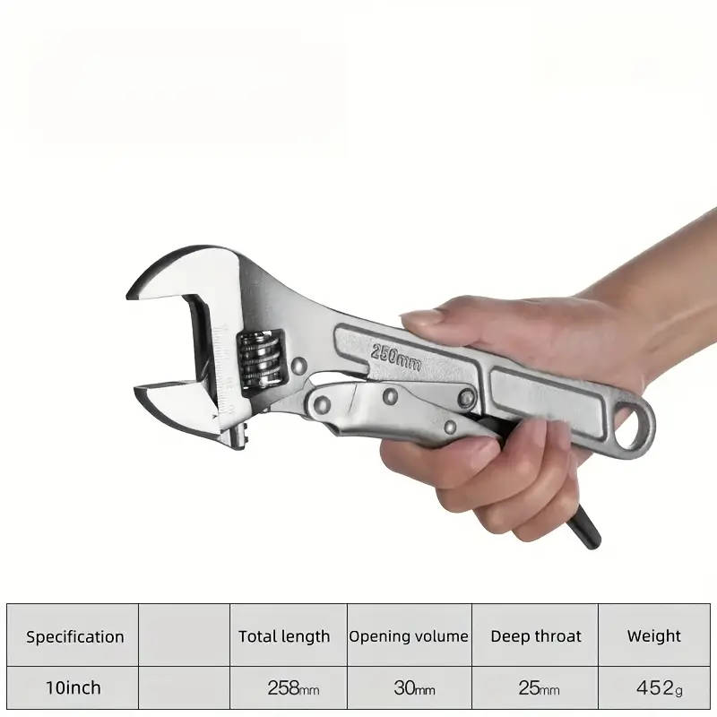 Adjustable Locking Wrench