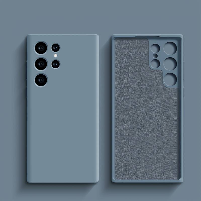 1pc Light Blue For Samsung Samsung Galaxy S23 Ultra Phone Cases
