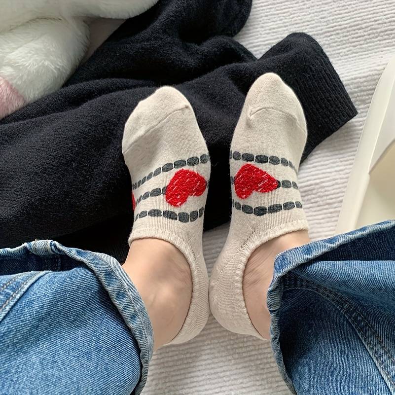 4 Pairs Mixed Colors Of Eyes One Size High Elastic Socks