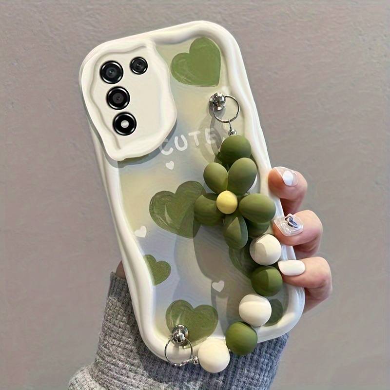 1pc Green For Samsung Galaxy A56 Phone Cases