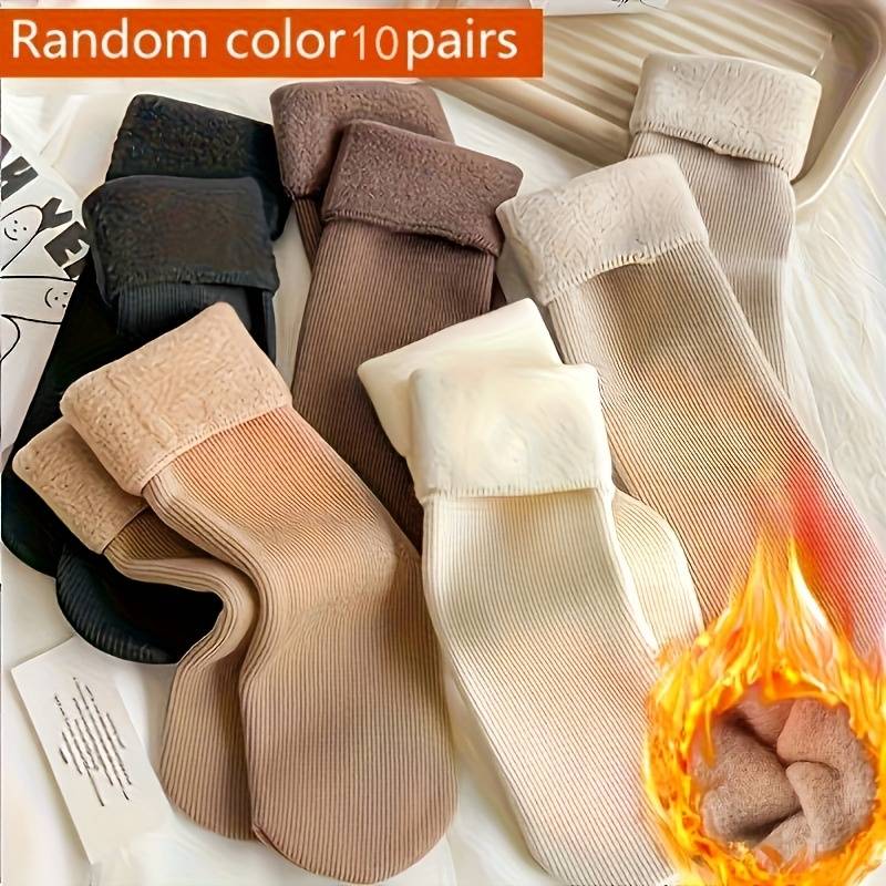 Sock 5 Pairs Of Mixed Color Floor Socks  One Size