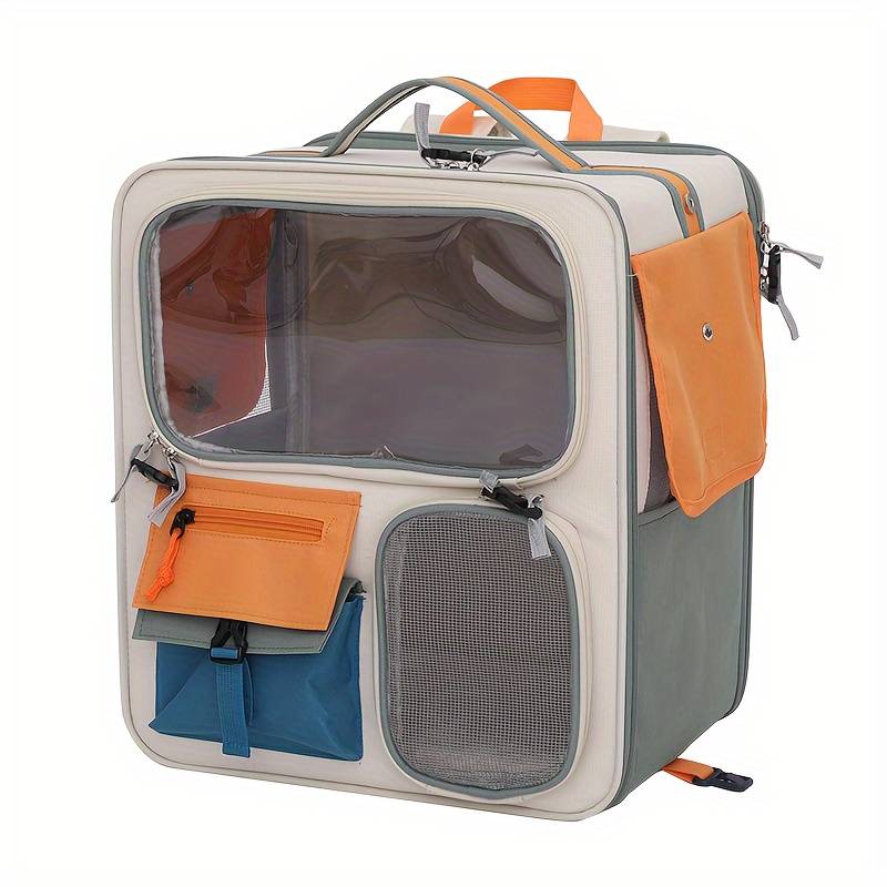 1pc Mesh_backpack Pet Bag
