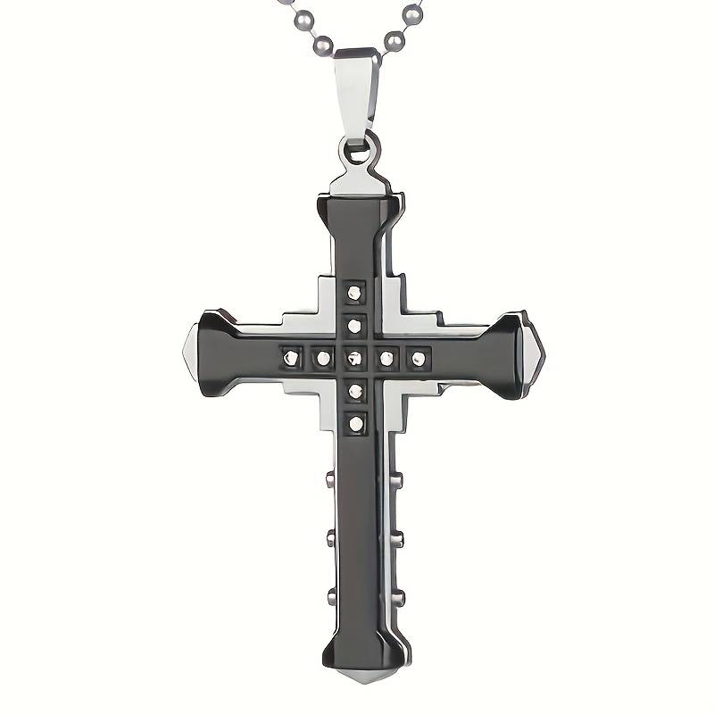 1 Piece Golden Jesus Theme Pendant