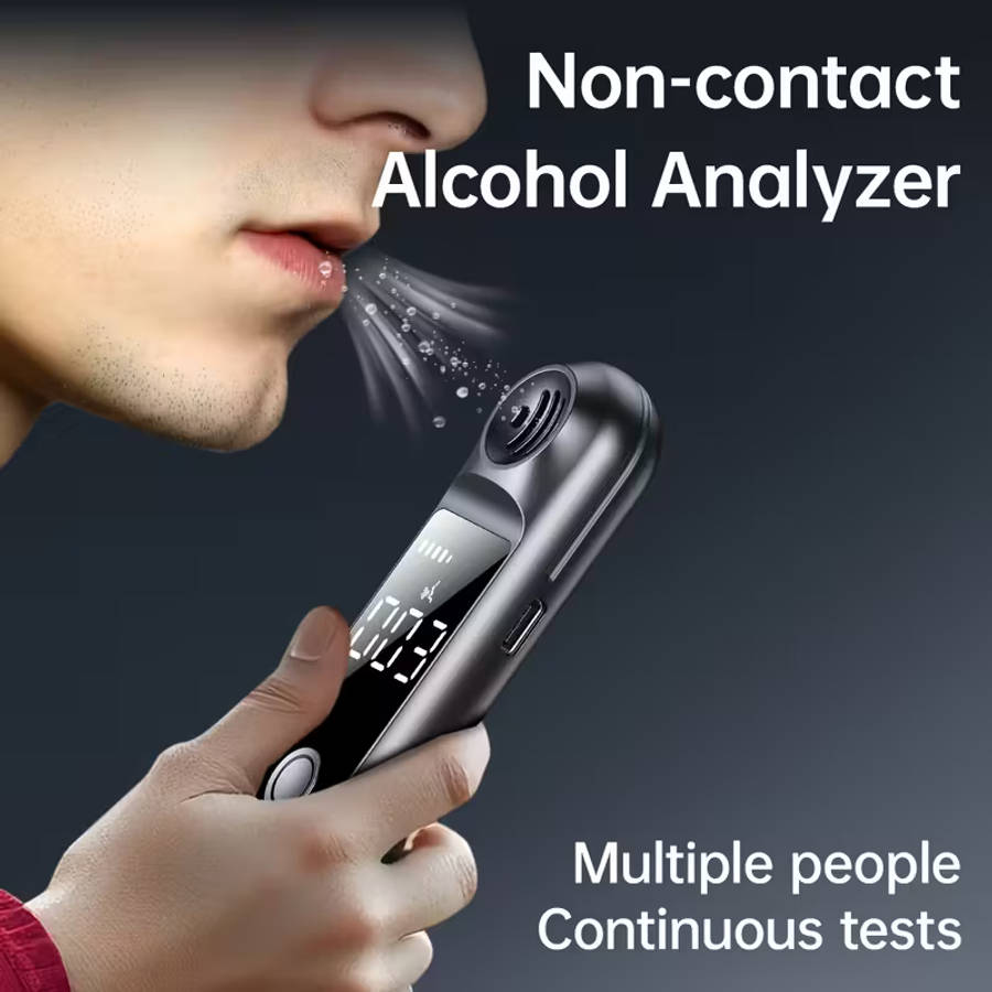 Personal Alcohol Analyzer with LCD Digital Display