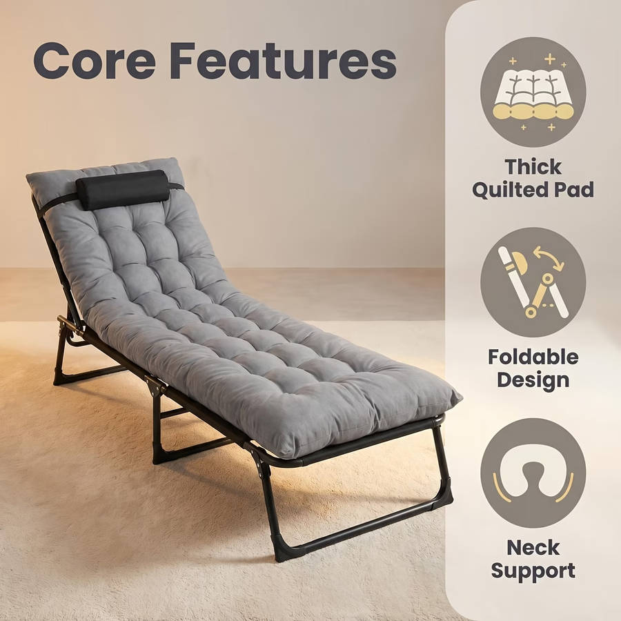 King Size Adjustable Camping Chair