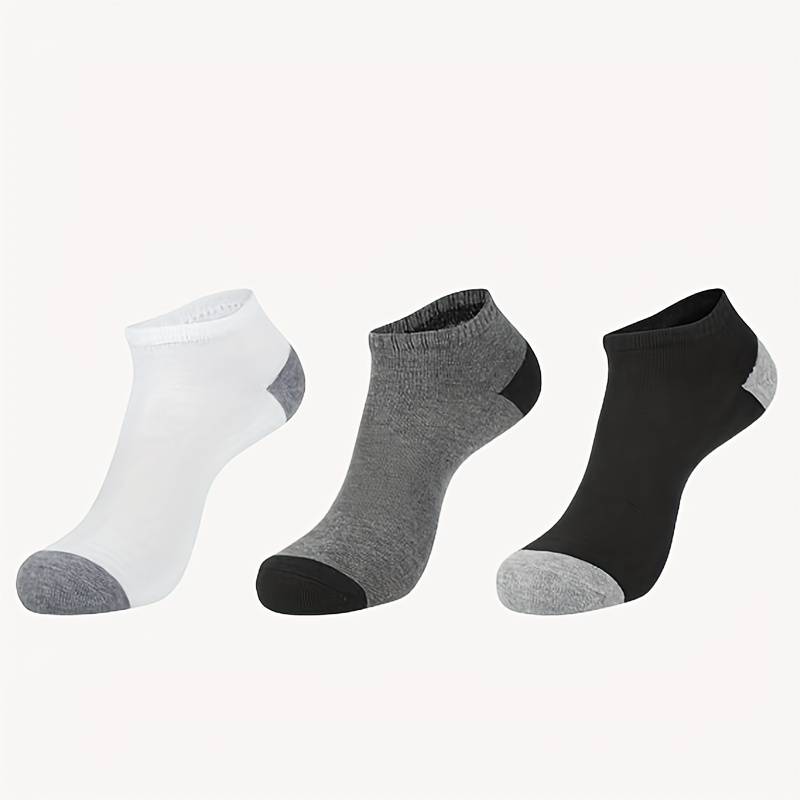 10 Pairs Black One Size High Elastic Socks