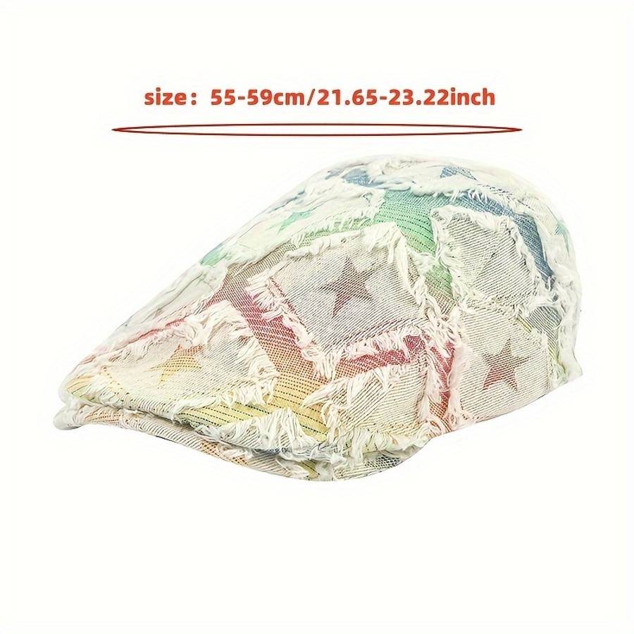 Retro Five-Pointed Star Beret Versatile