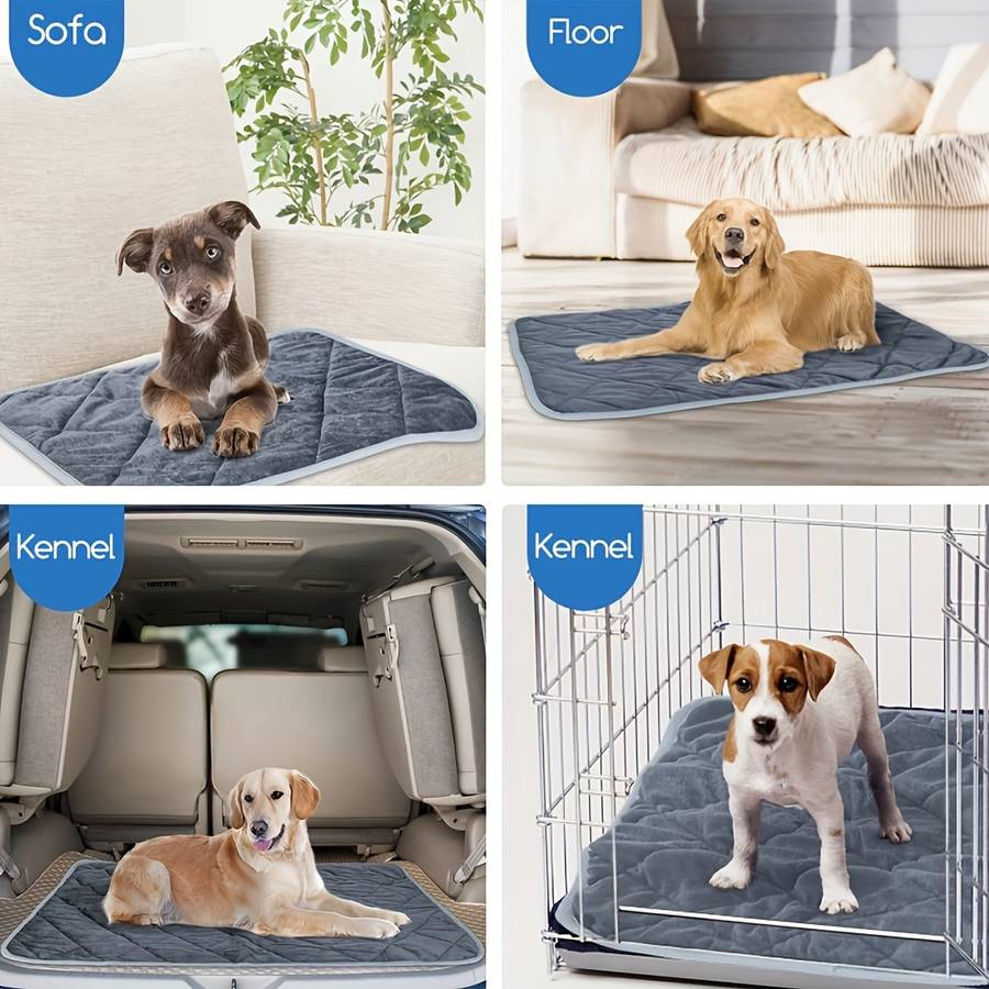 1PC Pet Mat Grey Size XL  114.3x71.12cm