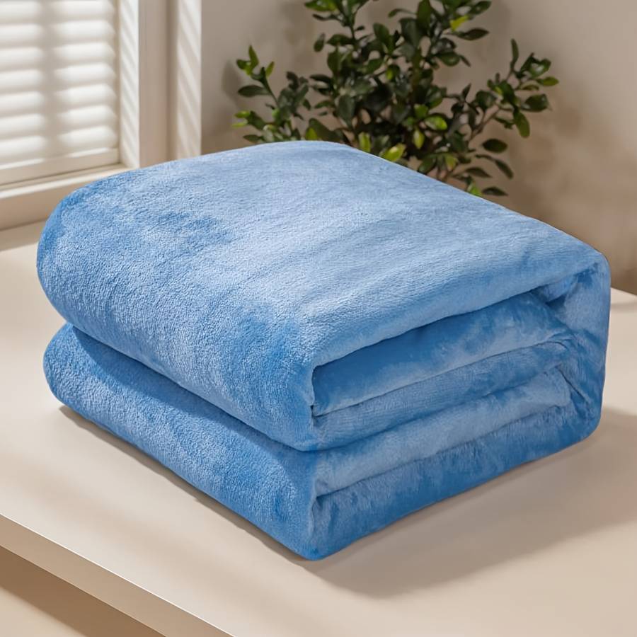 1ps Blanket Color Dark Gray size 70x100cm 28x39in