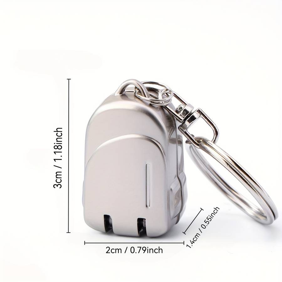 1pc Modern Stainless Steel Nail Clipper with Nail File Straight Blade Portable Clip-On Design