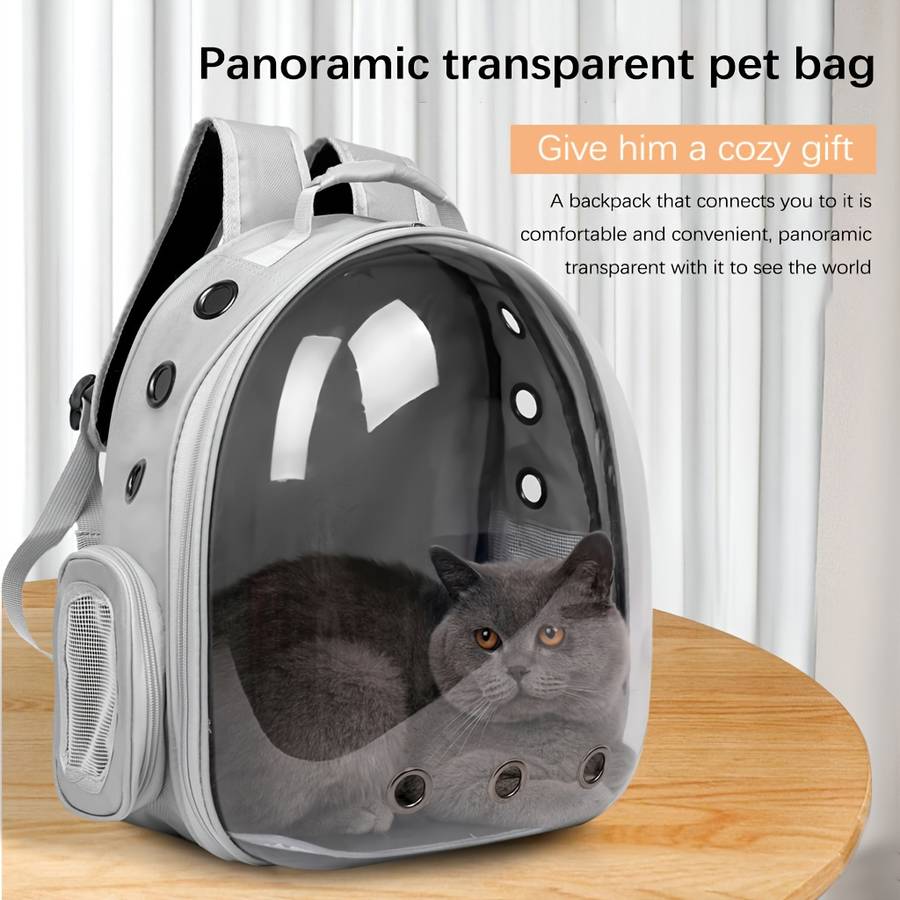 1pc Grey Pet Bag