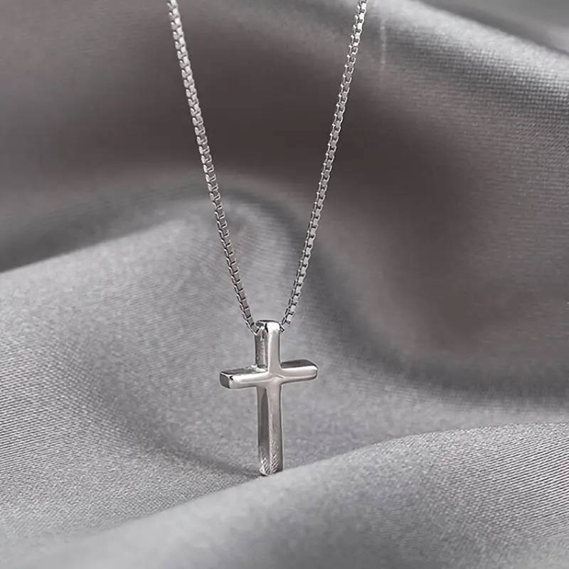 Cross Pendant with Necklace