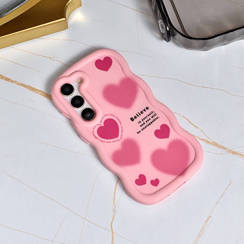 1pc Pink Color For Samsung Samsung Galaxy A25 5G Phone Cases