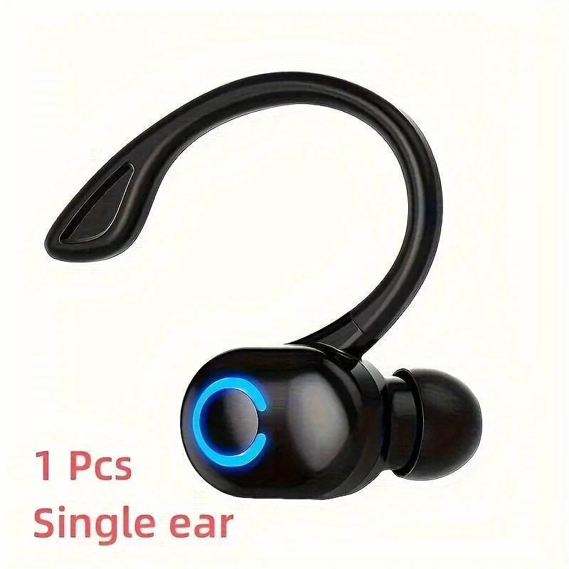 1pc Mini Wireless Earbuds Universal Phone Earphones Open-back Earcup Style Noise Cancellation for Vo