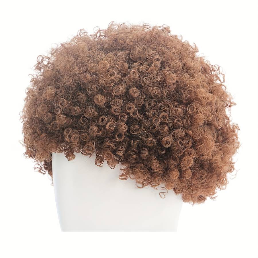1Pc Brown 20.32cm Fashion Design Wig