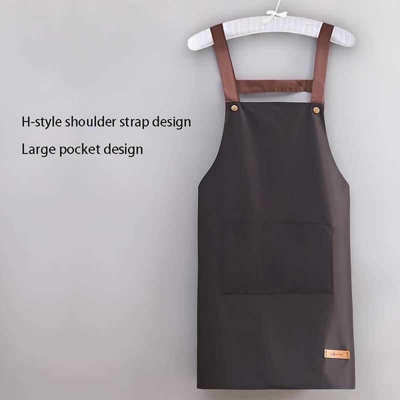 1pc Apron for household use and oil resistant kitchen and work waist circumference for convenien