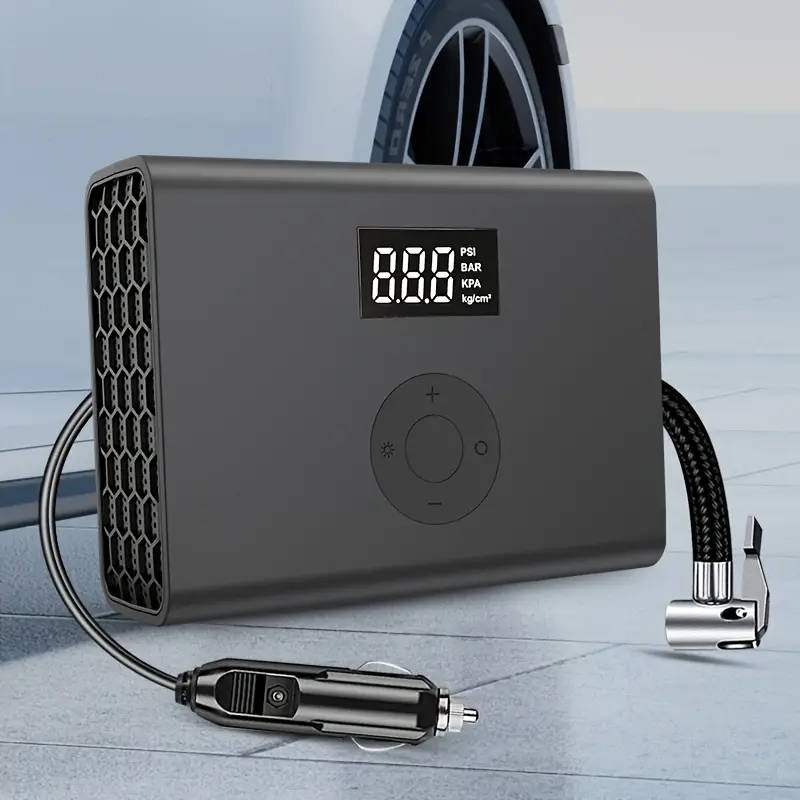 1pc Digital Tire Inflator 150PSI Car Air Compressor Pump Portable Car Air Compressor Pump Air Pump f