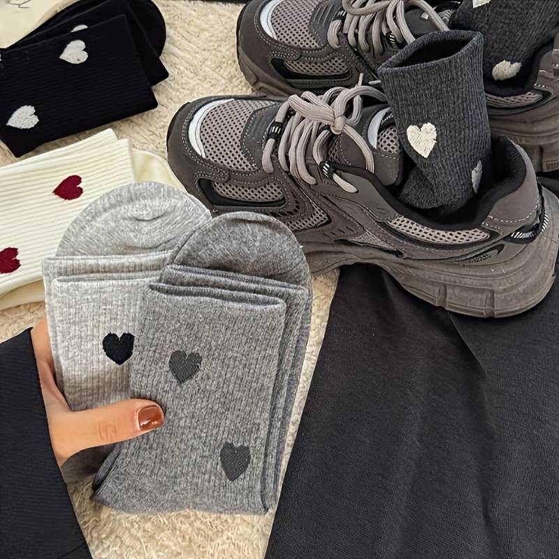 5 Pairs High Elastic Socks