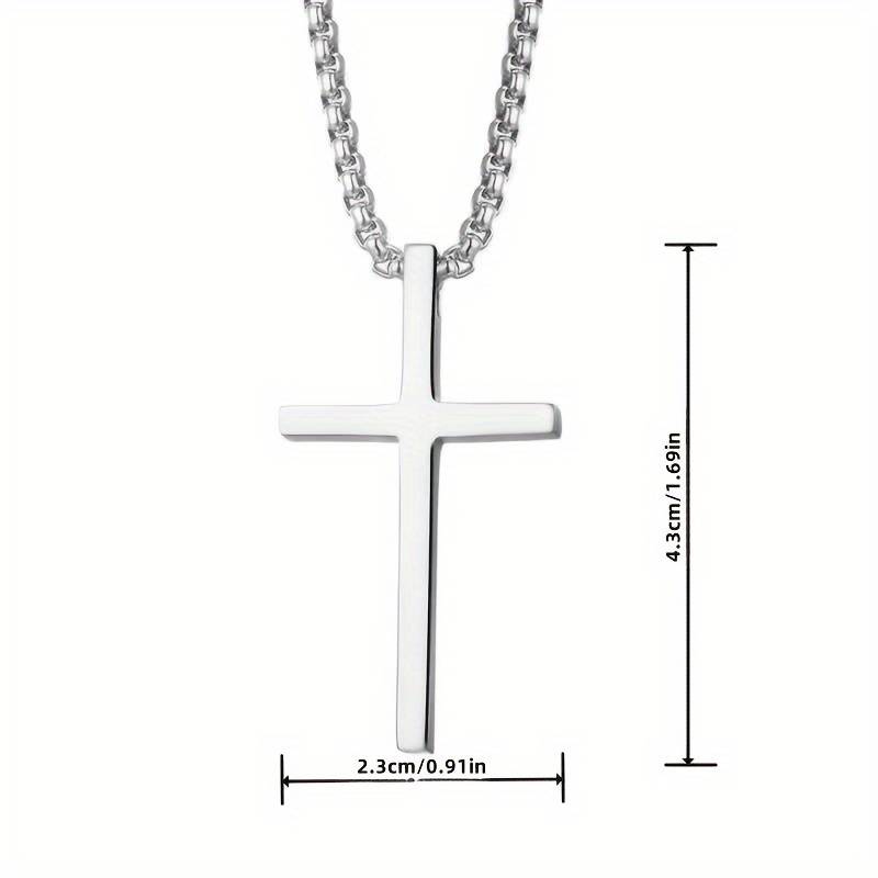 1 Piece Cross Jesus Theme Pendant