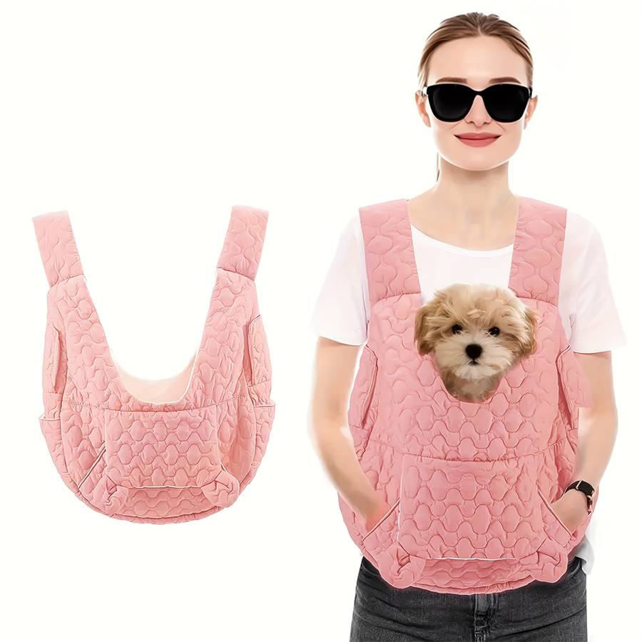 1pc Pink Color Pet Bag