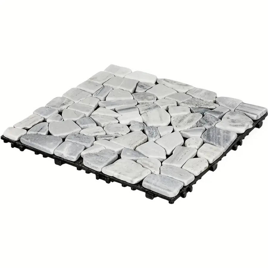 Outdoor Decking Interlocking Floating Panels