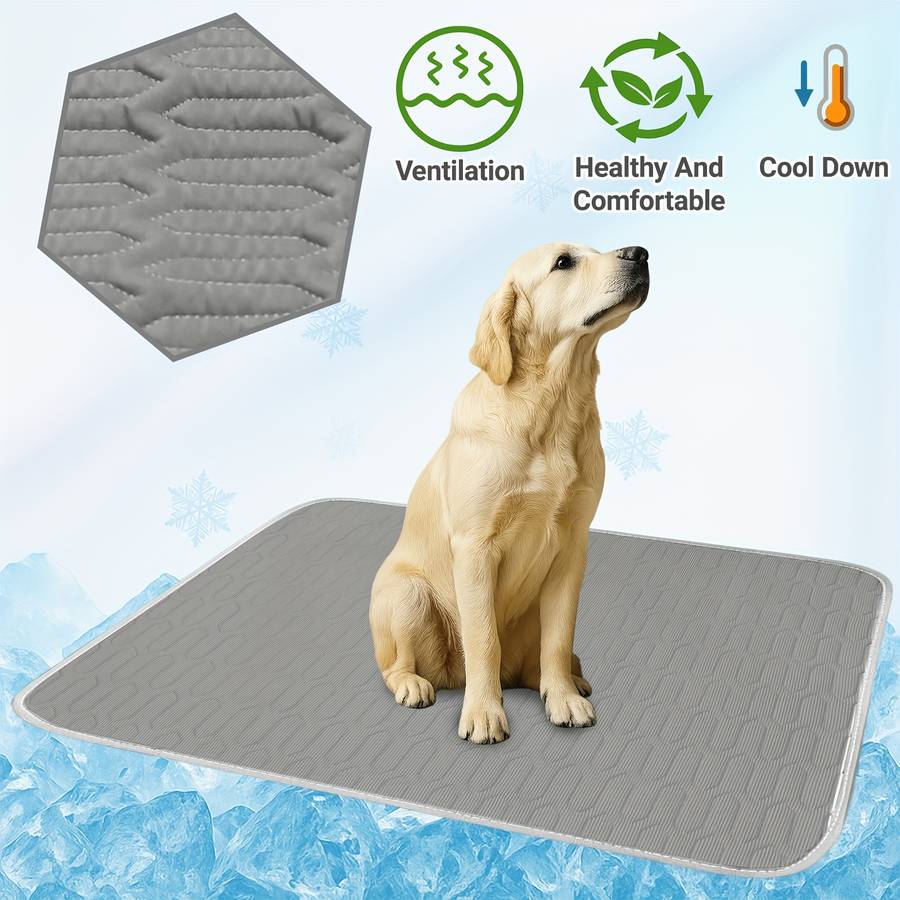 1piece Grey Cooling Pad 100X70CM