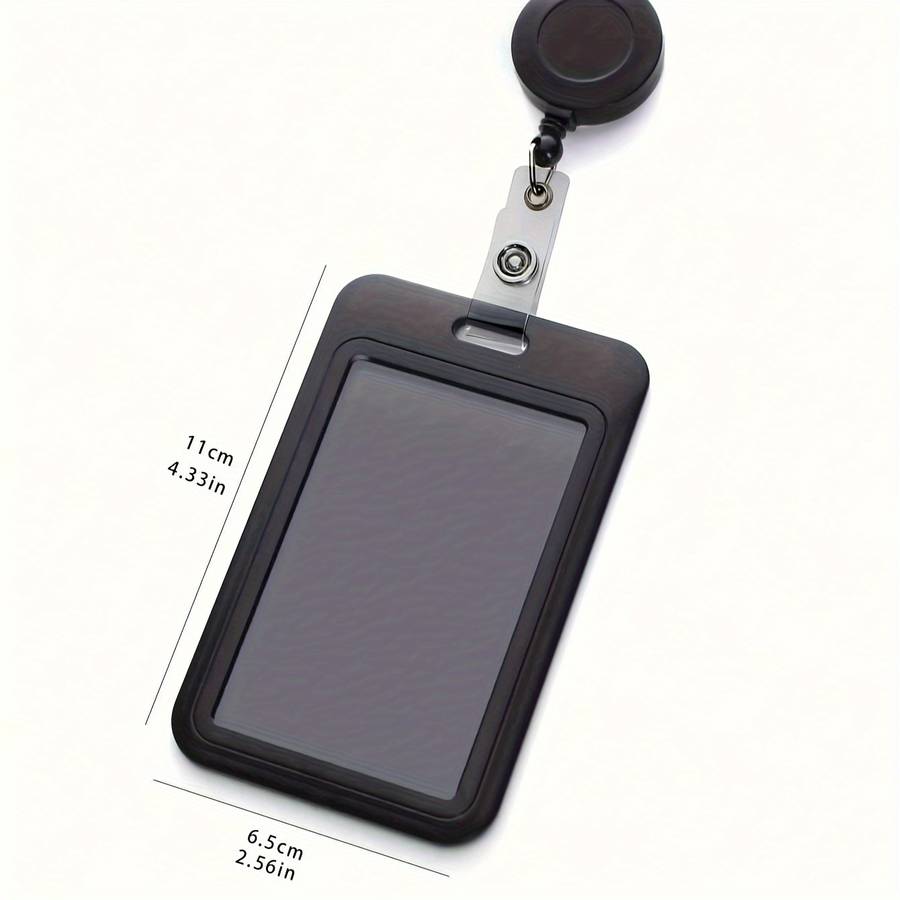 1pc Work ID Card Case Card Protection Cover Simple Card Case For Nurse And Doctor