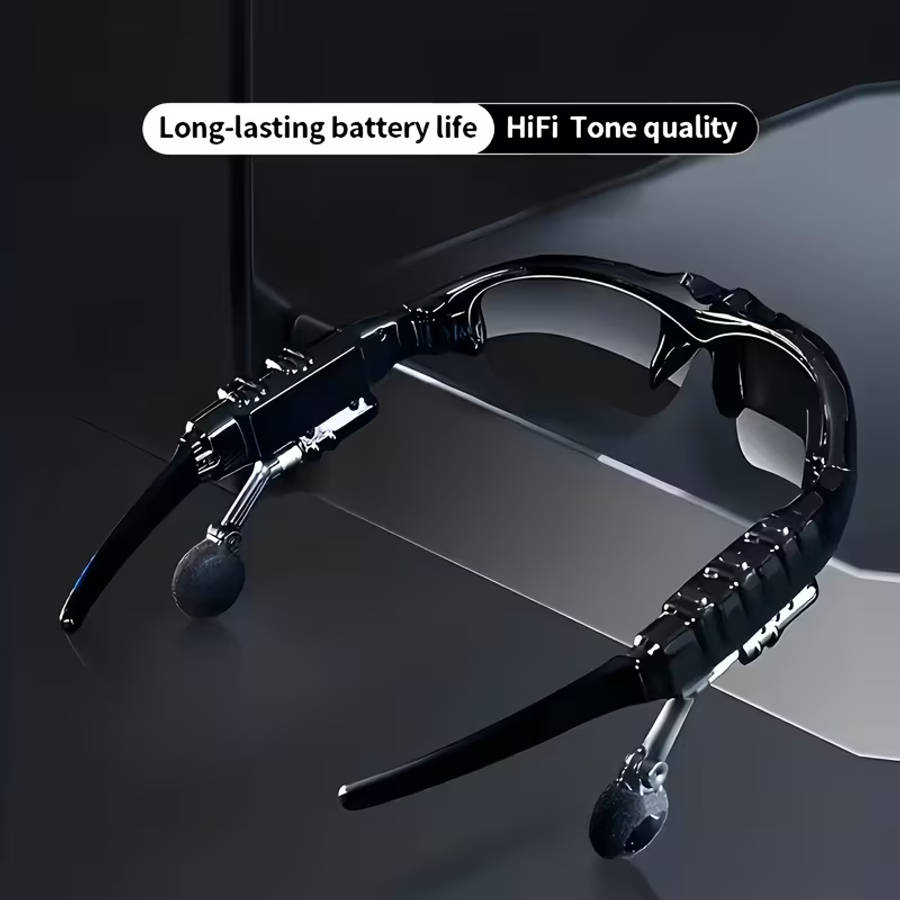 Headphones Glasses Wireless Headset With Microphone
