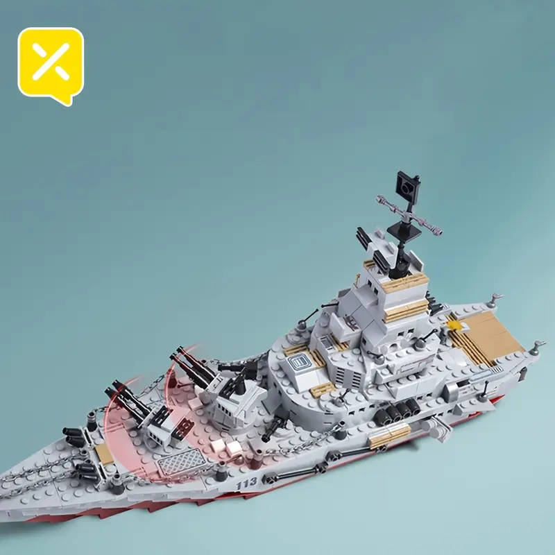 1068 Naval Ship Building Blocks