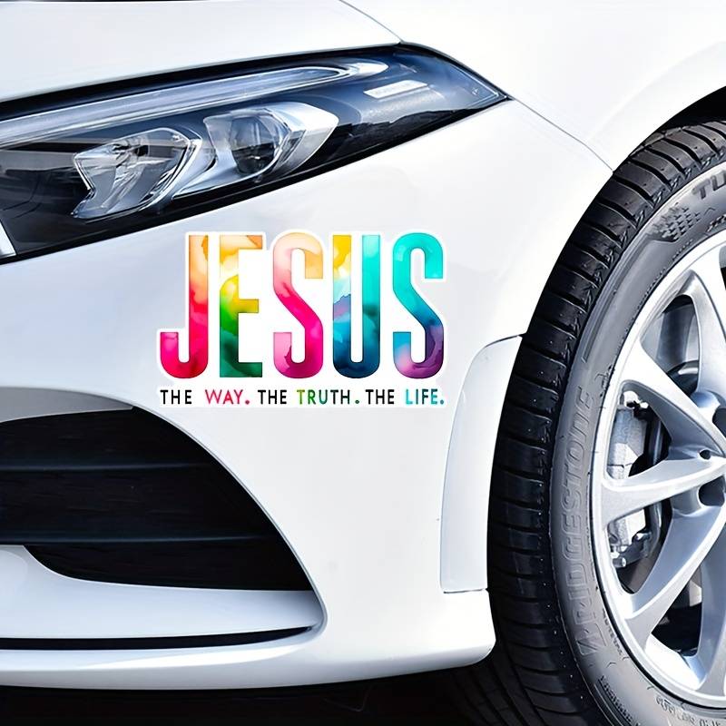 1pc Jesus Christian Themed Stickers