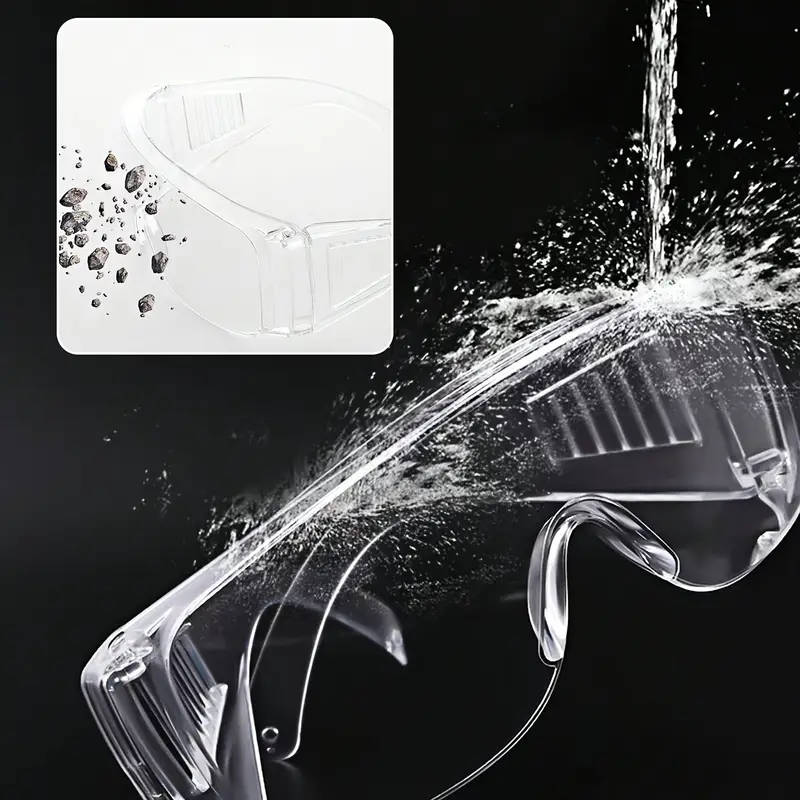 1pc Nail Polish Goggles Anti-Fog And Splash-Proof High Transparency for Nail Art Tool High-Definitio