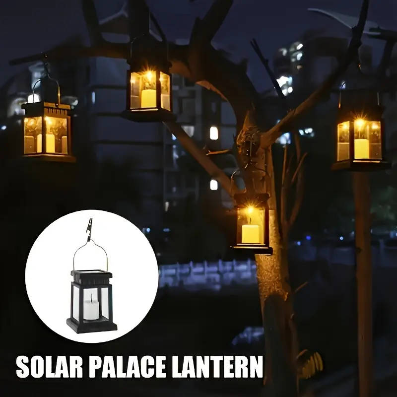 4pcs Outdoor Solar Lights