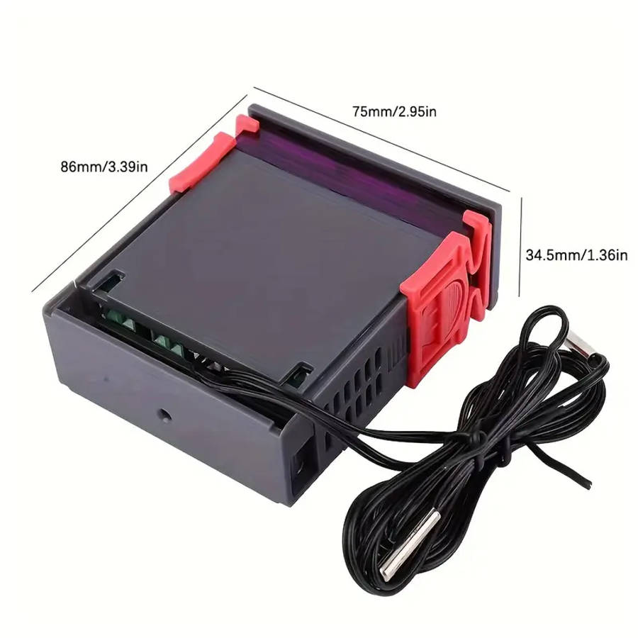 led digital thermostat for incubator temperature controller thermoregulator relay heating cooling 12v 24v Product details 1