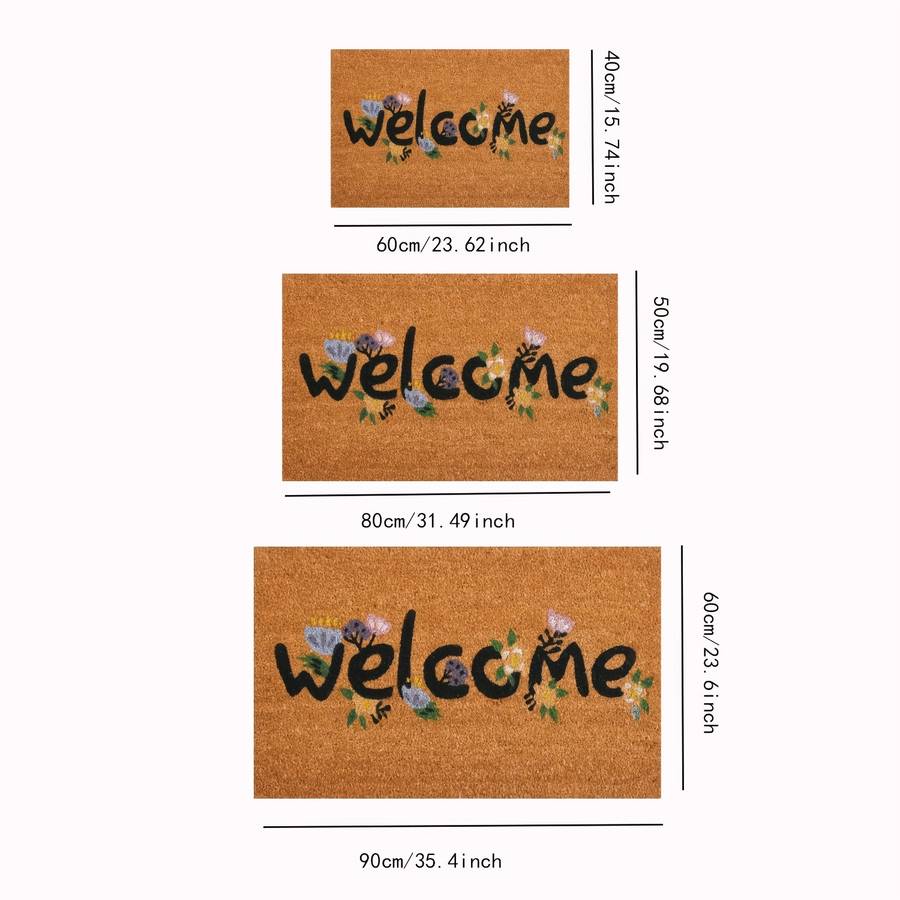 1Pc 15.75x23.62inch 40x60cm Floor Mat